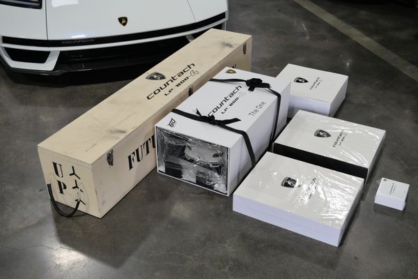 white 2022 Lamborghini Countach LPI 800-4 sold previously by Sandbox Motors