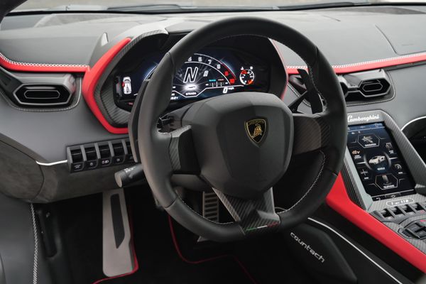 white 2022 Lamborghini Countach LPI 800-4 sold previously by Sandbox Motors