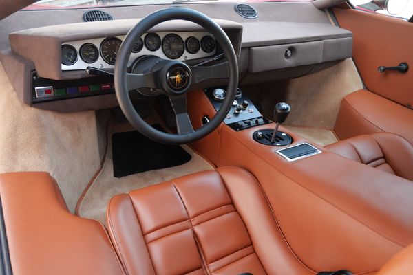 red 1977 Lamborghini LP400 Countach 'Periscopio' previously sold by Sandbox Motors