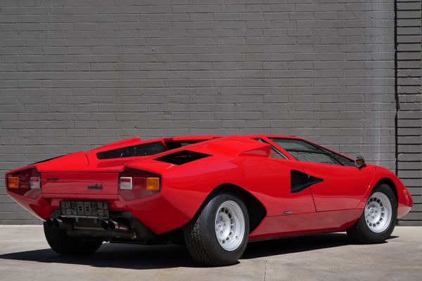 red 1977 Lamborghini LP400 Countach 'Periscopio' previously sold by Sandbox Motors