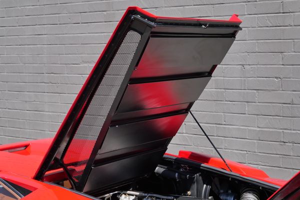 red 1977 Lamborghini LP400 Countach 'Periscopio' previously sold by Sandbox Motors