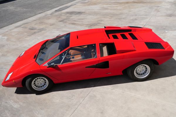 red 1977 Lamborghini LP400 Countach 'Periscopio' previously sold by Sandbox Motors