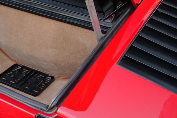 red 1977 Lamborghini LP400 Countach 'Periscopio' previously sold by Sandbox Motors
