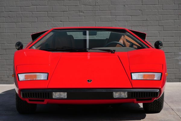 red 1977 Lamborghini LP400 Countach 'Periscopio' previously sold by Sandbox Motors