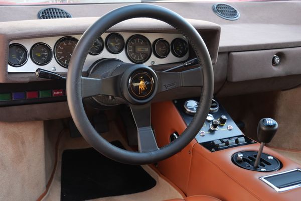 red 1977 Lamborghini LP400 Countach 'Periscopio' previously sold by Sandbox Motors