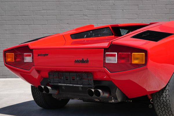 red 1977 Lamborghini LP400 Countach 'Periscopio' previously sold by Sandbox Motors