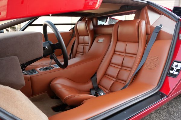 red 1977 Lamborghini LP400 Countach 'Periscopio' previously sold by Sandbox Motors
