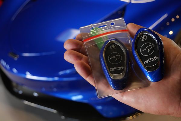 2020 McLaren Speedtail in Burton Blue previously sold by Sandbox Motors