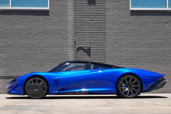 2020 McLaren Speedtail in Burton Blue previously sold by Sandbox Motors