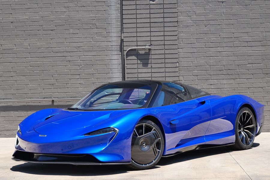 2020 McLaren Speedtail in Burton Blue previously sold by Sandbox Motors