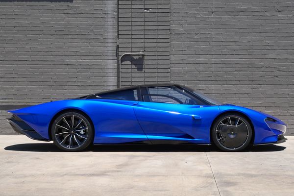 2020 McLaren Speedtail in Burton Blue previously sold by Sandbox Motors