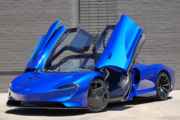 2020 McLaren Speedtail in Burton Blue previously sold by Sandbox Motors