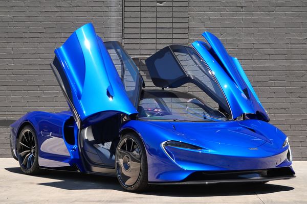 2020 McLaren Speedtail in Burton Blue previously sold by Sandbox Motors