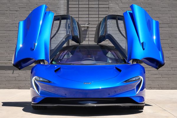 2020 McLaren Speedtail in Burton Blue previously sold by Sandbox Motors