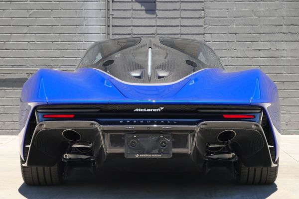 2020 McLaren Speedtail in Burton Blue previously sold by Sandbox Motors