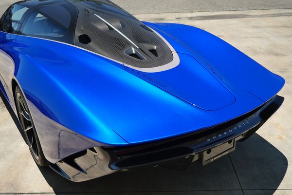 2020 McLaren Speedtail in Burton Blue previously sold by Sandbox Motors