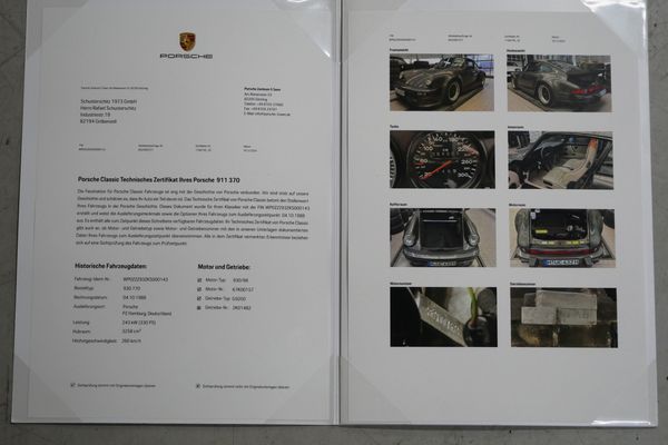 Slate Grey 1988 Porsche 930 Turbo S For Sale by Sandbox Motors