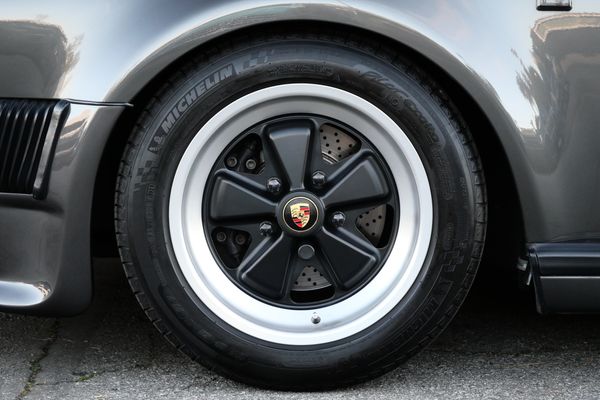 Slate Grey 1988 Porsche 930 Turbo S For Sale by Sandbox Motors