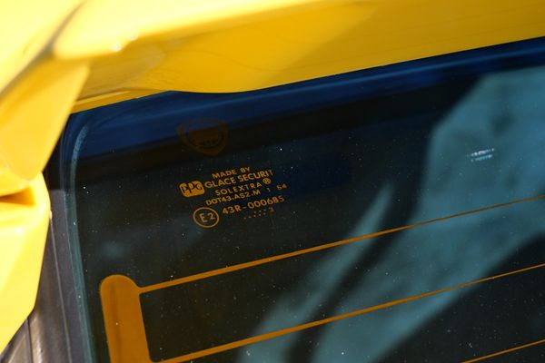 Yellow 1994 Lancia Delta Integrale Evo 2 previously sold by Sandbox Motors
