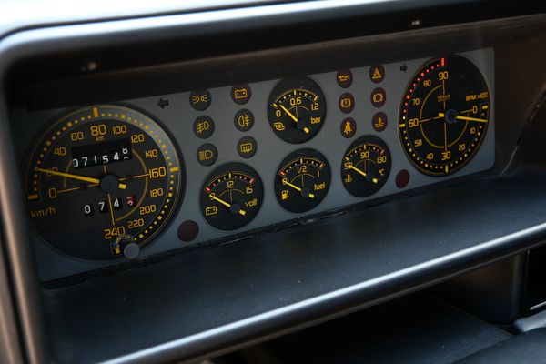 Yellow 1994 Lancia Delta Integrale Evo 2 previously sold by Sandbox Motors