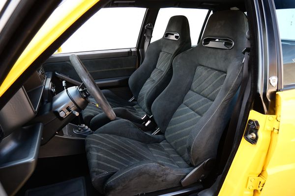 Yellow 1994 Lancia Delta Integrale Evo 2 previously sold by Sandbox Motors