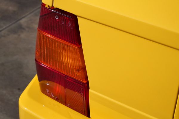 Yellow 1994 Lancia Delta Integrale Evo 2 previously sold by Sandbox Motors