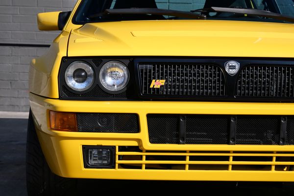 Yellow 1994 Lancia Delta Integrale Evo 2 previously sold by Sandbox Motors