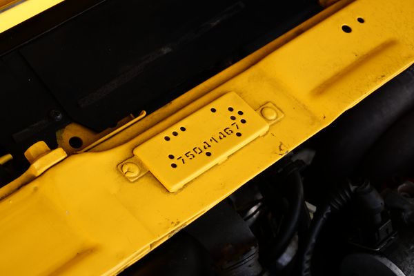 Yellow 1994 Lancia Delta Integrale Evo 2 previously sold by Sandbox Motors