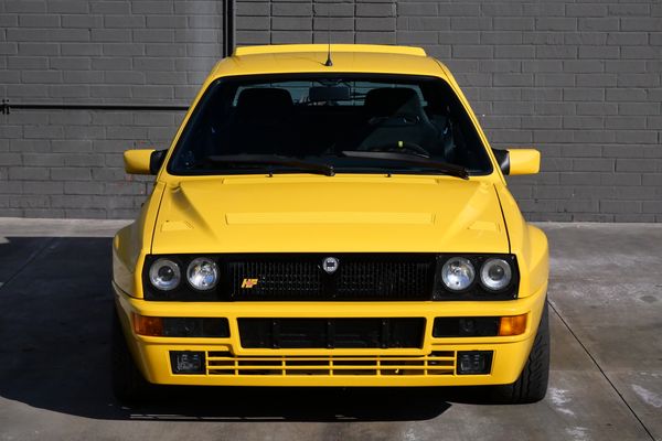 Yellow 1994 Lancia Delta Integrale Evo 2 previously sold by Sandbox Motors