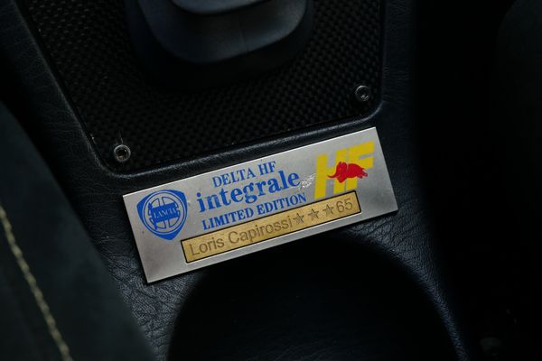 Yellow 1994 Lancia Delta Integrale Evo 2 previously sold by Sandbox Motors