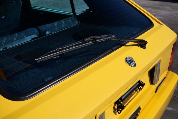 Yellow 1994 Lancia Delta Integrale Evo 2 previously sold by Sandbox Motors