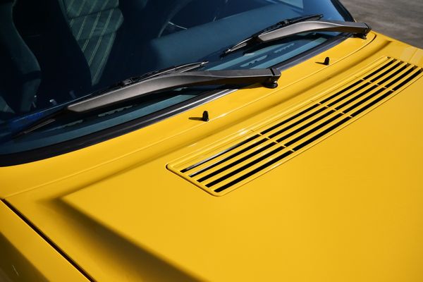Yellow 1994 Lancia Delta Integrale Evo 2 previously sold by Sandbox Motors