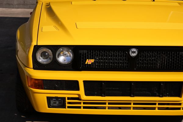 Yellow 1994 Lancia Delta Integrale Evo 2 previously sold by Sandbox Motors