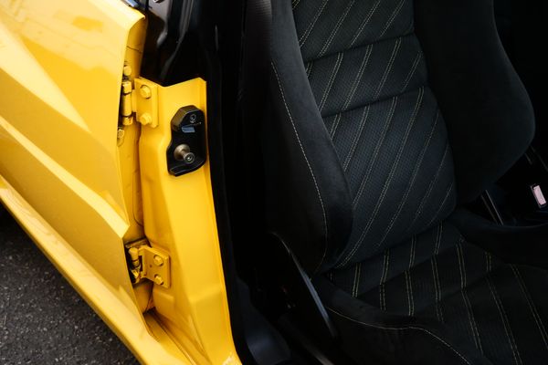 Yellow 1994 Lancia Delta Integrale Evo 2 previously sold by Sandbox Motors