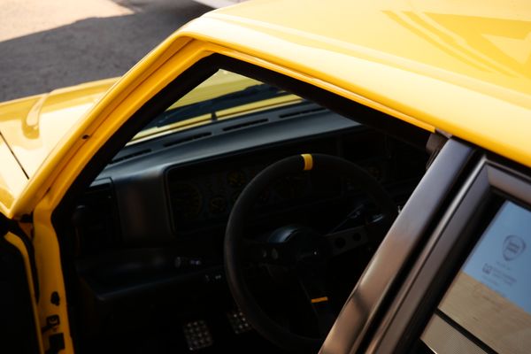 Yellow 1994 Lancia Delta Integrale Evo 2 previously sold by Sandbox Motors
