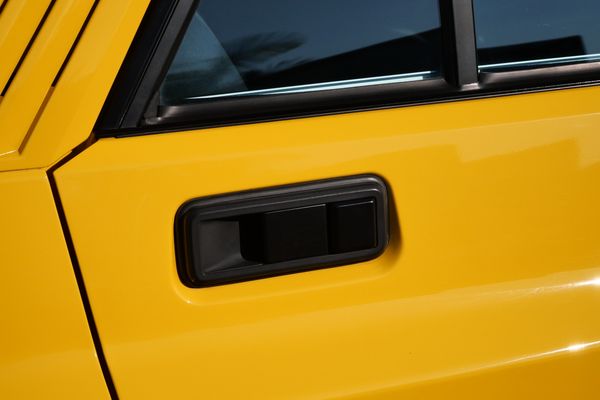 Yellow 1994 Lancia Delta Integrale Evo 2 previously sold by Sandbox Motors