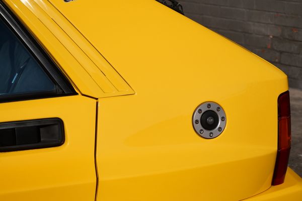 Yellow 1994 Lancia Delta Integrale Evo 2 previously sold by Sandbox Motors