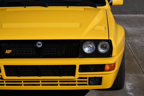 Yellow 1994 Lancia Delta Integrale Evo 2 previously sold by Sandbox Motors