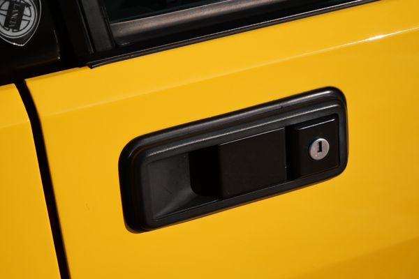 Yellow 1994 Lancia Delta Integrale Evo 2 previously sold by Sandbox Motors