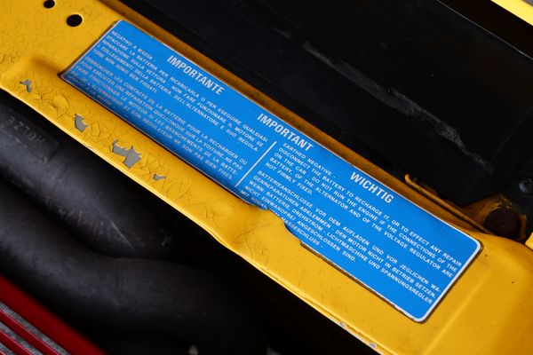 Yellow 1994 Lancia Delta Integrale Evo 2 previously sold by Sandbox Motors