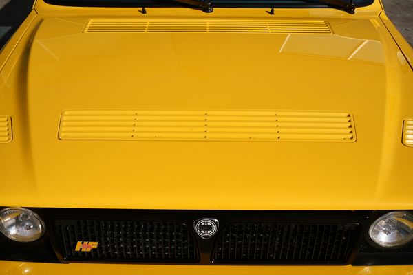 Yellow 1994 Lancia Delta Integrale Evo 2 previously sold by Sandbox Motors