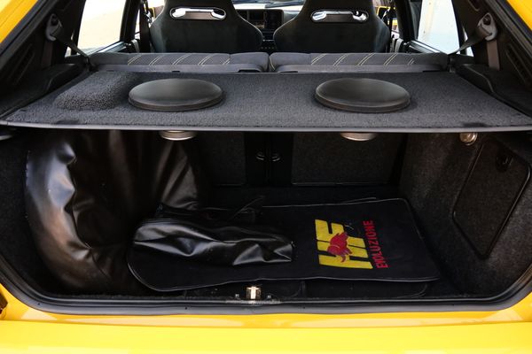 Yellow 1994 Lancia Delta Integrale Evo 2 previously sold by Sandbox Motors
