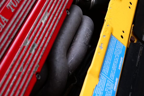 Yellow 1994 Lancia Delta Integrale Evo 2 previously sold by Sandbox Motors