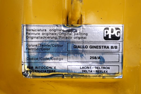 Yellow 1994 Lancia Delta Integrale Evo 2 previously sold by Sandbox Motors