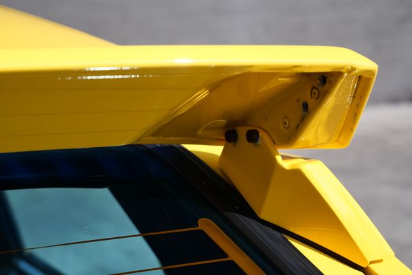 Yellow 1994 Lancia Delta Integrale Evo 2 previously sold by Sandbox Motors