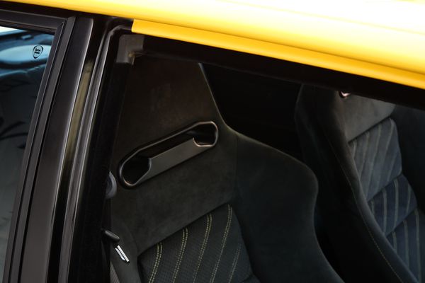 Yellow 1994 Lancia Delta Integrale Evo 2 previously sold by Sandbox Motors