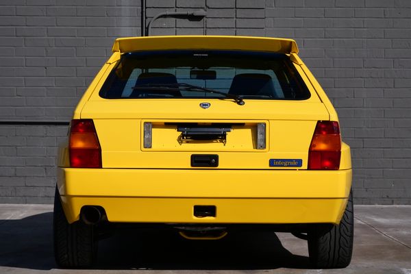Yellow 1994 Lancia Delta Integrale Evo 2 previously sold by Sandbox Motors