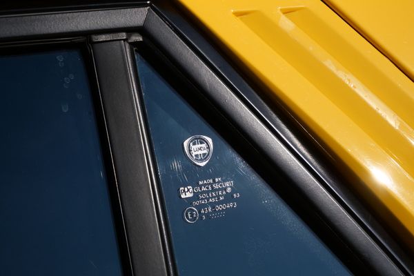 Yellow 1994 Lancia Delta Integrale Evo 2 previously sold by Sandbox Motors