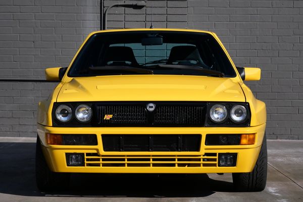 Yellow 1994 Lancia Delta Integrale Evo 2 previously sold by Sandbox Motors