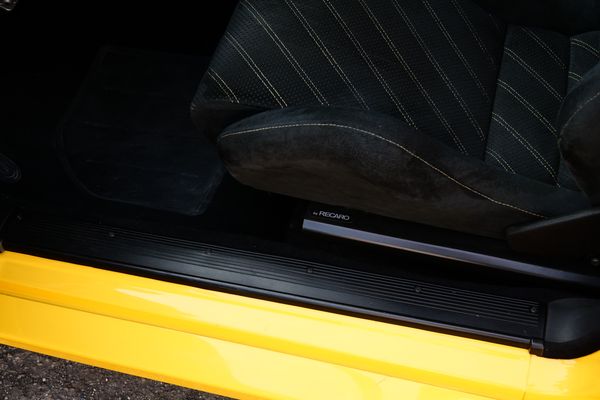Yellow 1994 Lancia Delta Integrale Evo 2 previously sold by Sandbox Motors